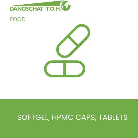 Softgel, HPMC Caps, Tabletts