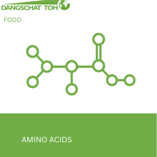 Amino acid raw materials for food supplements, nutrition and performance applications