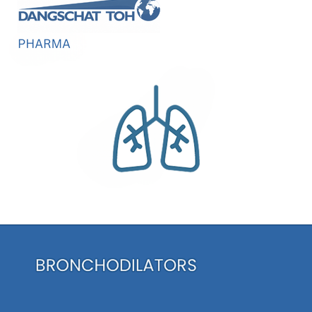 Bronchodilator APIs and pharmaceutical ingredients from Dangschat T.O.H.