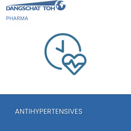 Antihypertensive active pharmaceutical ingredients for blood pressure and cardiovascular formulations