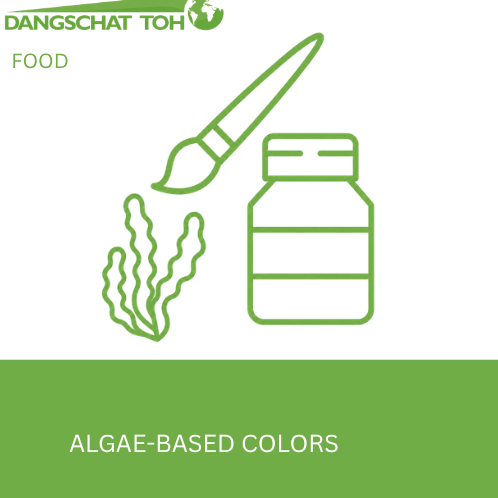 Algae and marine-based natural food colorants for food and beverage applications