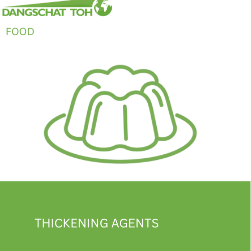 Thickening agents and stabilizers for food and beverage applications